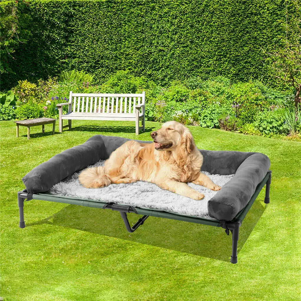 Dogs and Cats Indoor Outdoor Elevated Pet Lounger