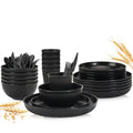 Wheat Straw Dinnerware Set | 30 Pcs Plates And Bowls Sets
