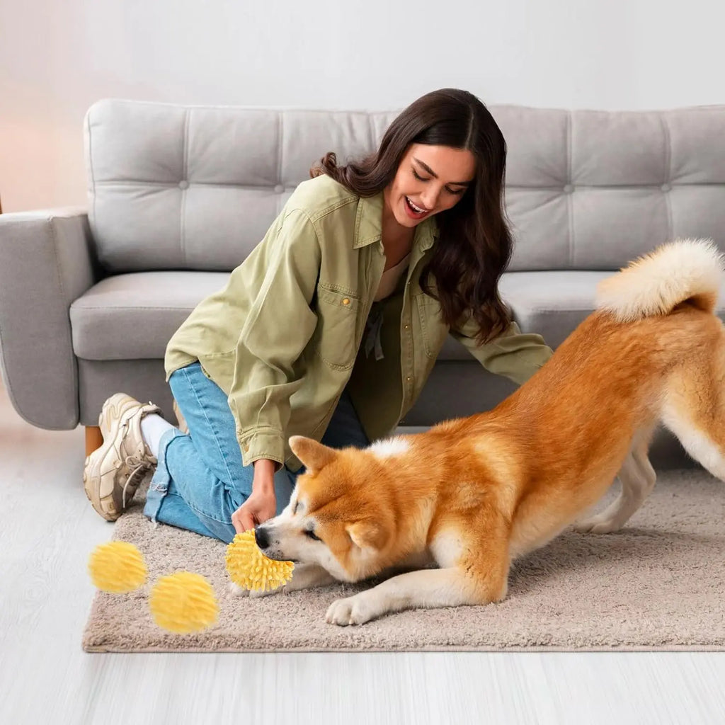 Interactive Dog Toys Moving Ball with Cover