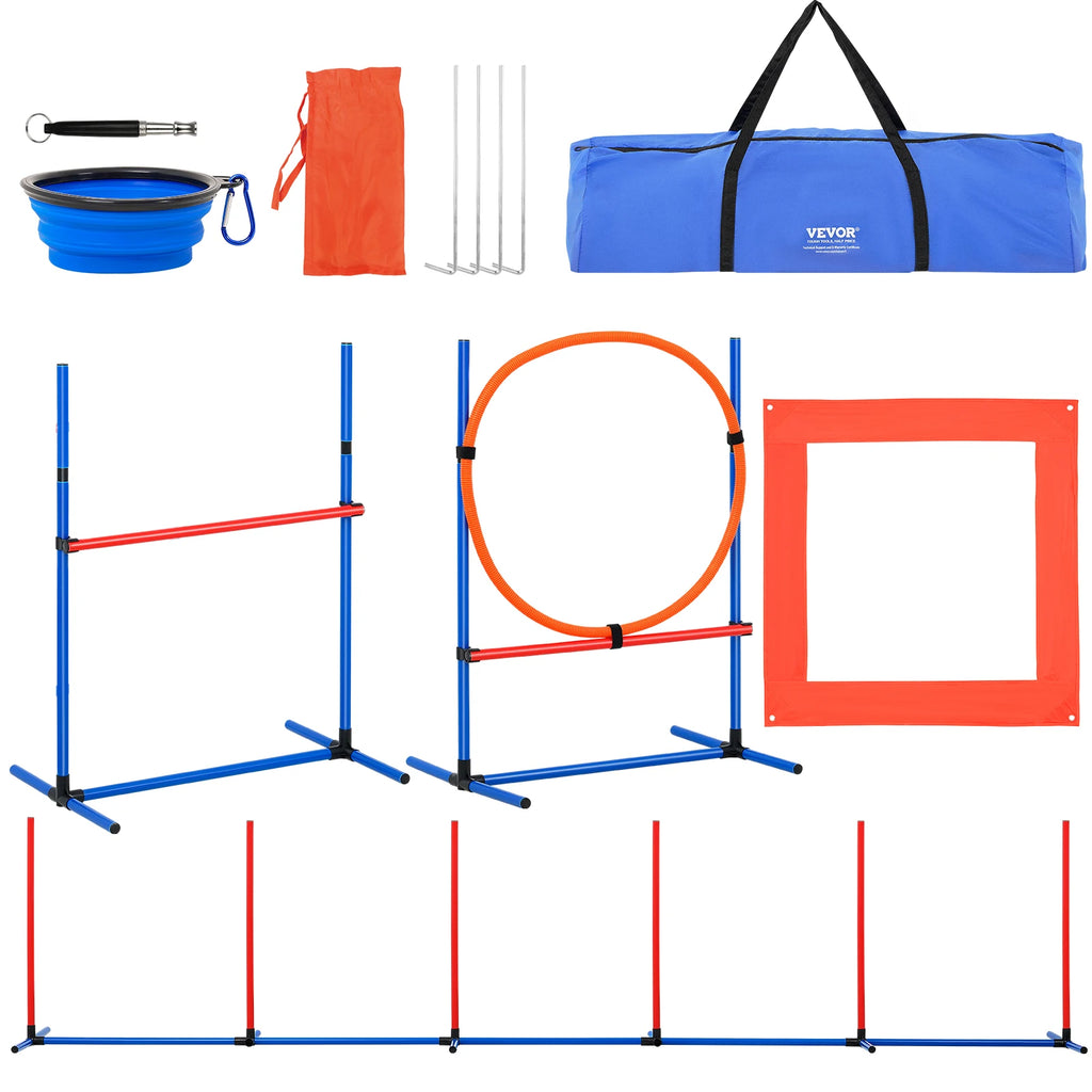 Dog Agility Training Equipment 4 PCS Set