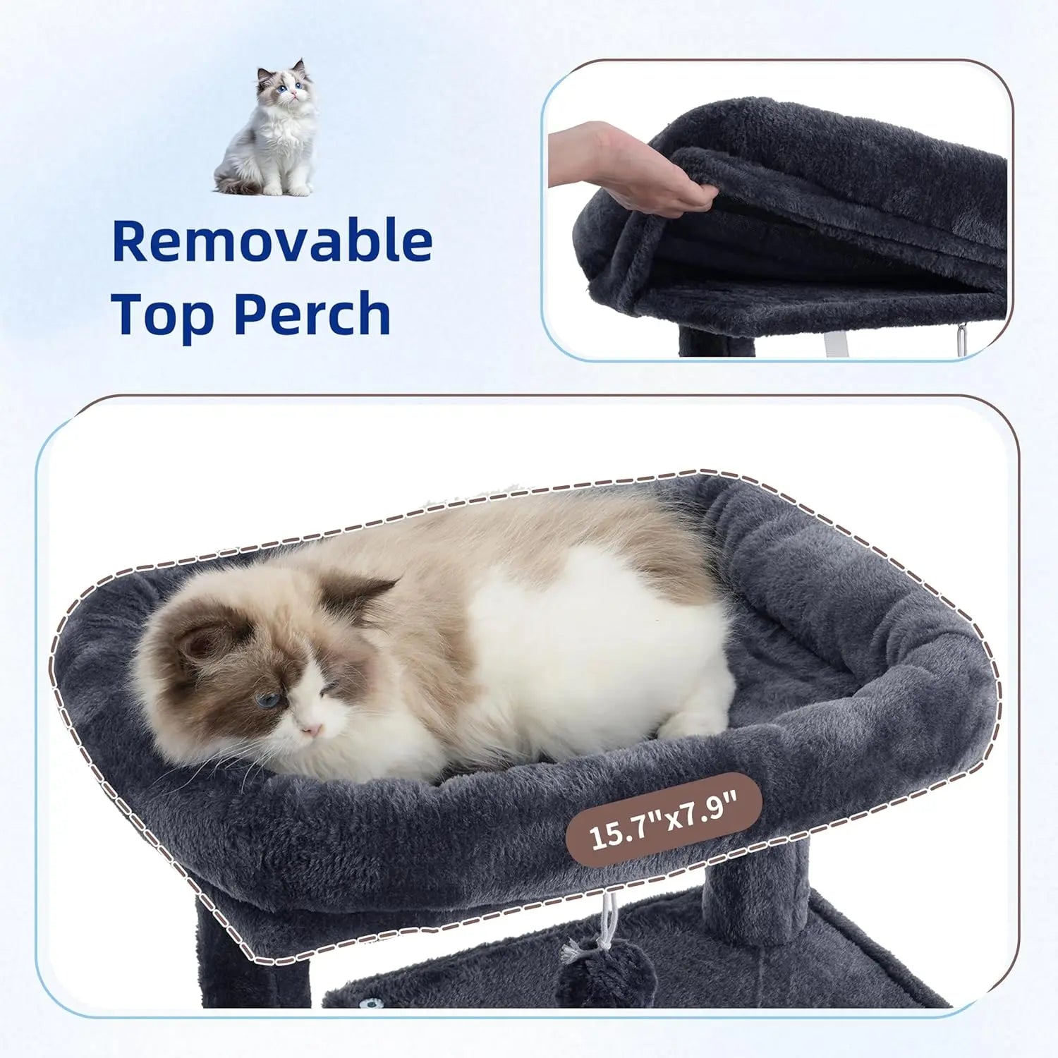 Cat Tree Tower for Indoor Cats