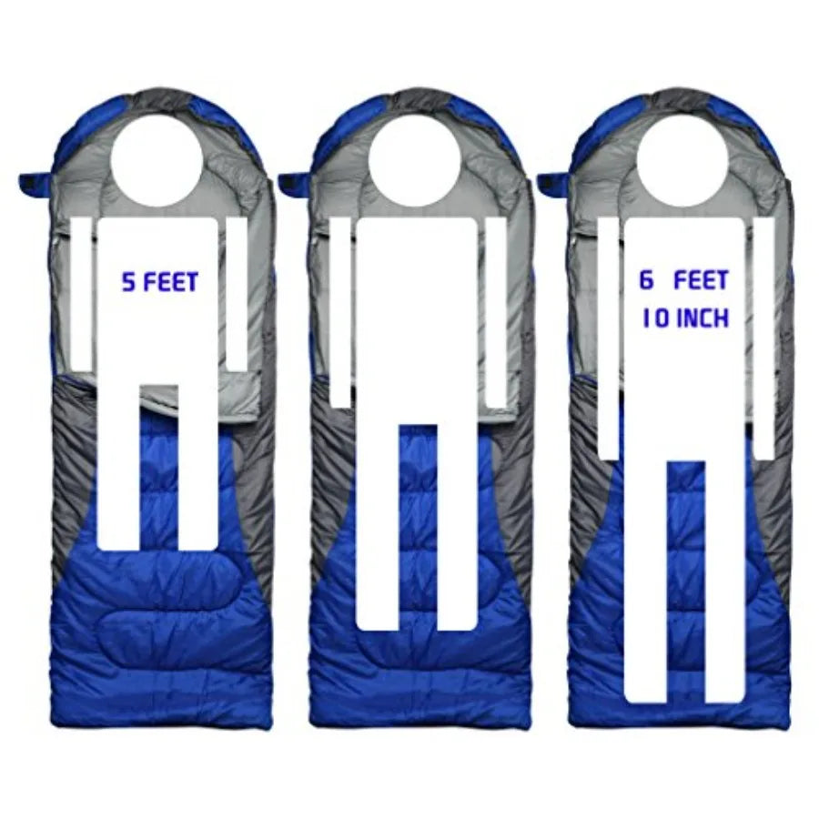0 Degree Winter Sleeping Bags for Adults Camping