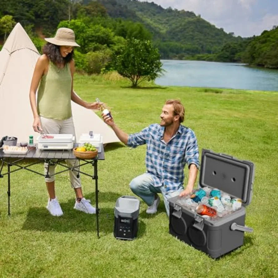 Bluetooth Speaker Portable Handle Outdoor Camping Cooler