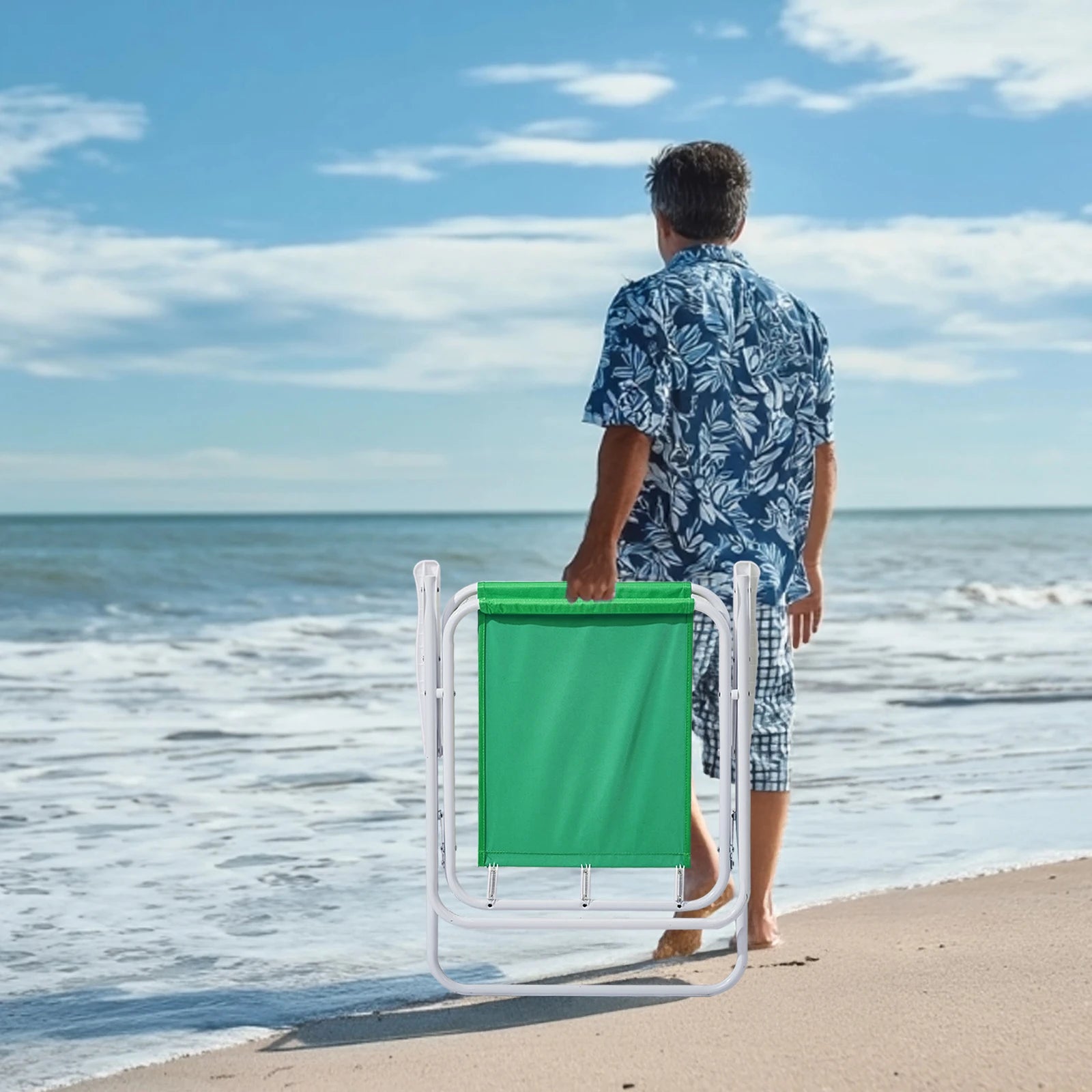 Folding Beach Chair with Umbrella