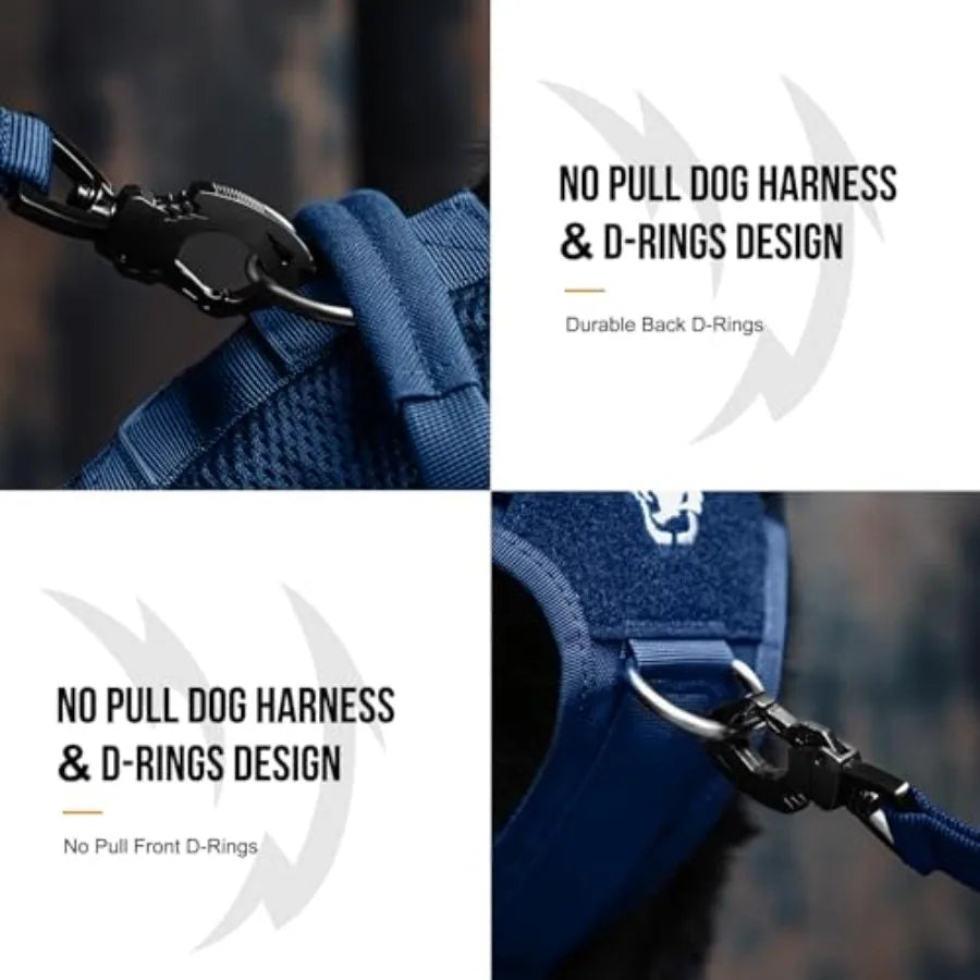 Tactical Dog Harness for Small Medium Large Dogs