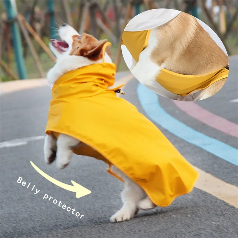 Rainy Season Puppy Dog Raincoat Waterproof Pet Clothes