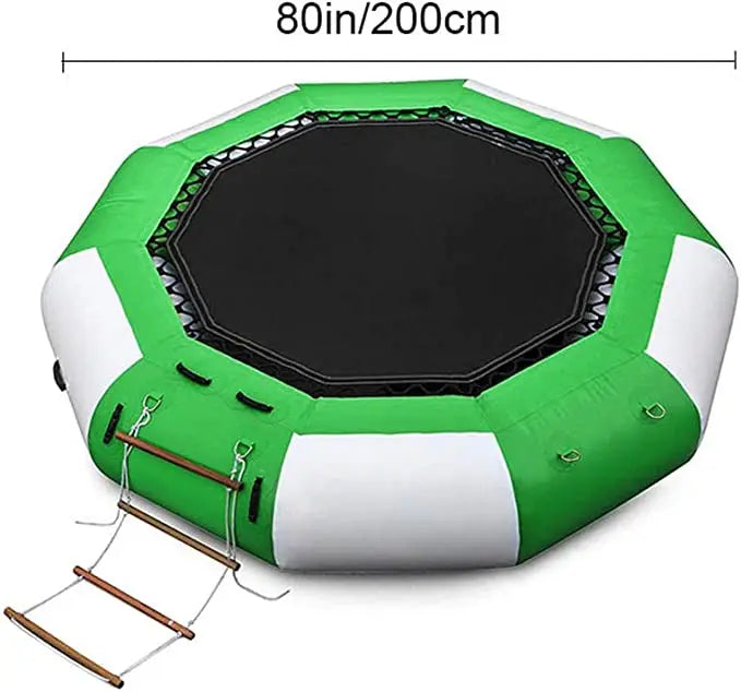 Round Water Park Equipment Inflatable Bungee Trampoline for Adult