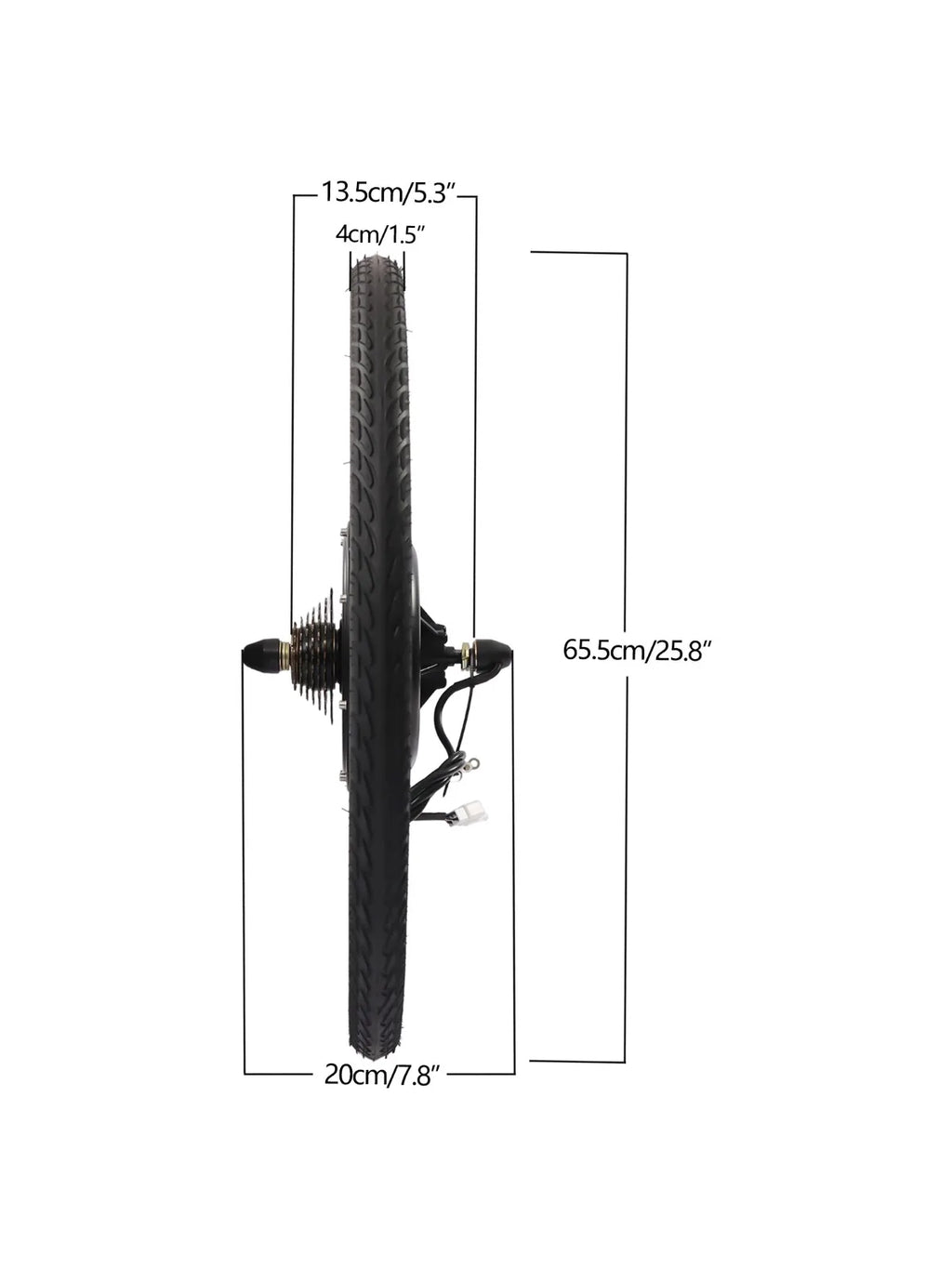 Electric Bike Conversion Kit 48V 1000W Rear Wheel