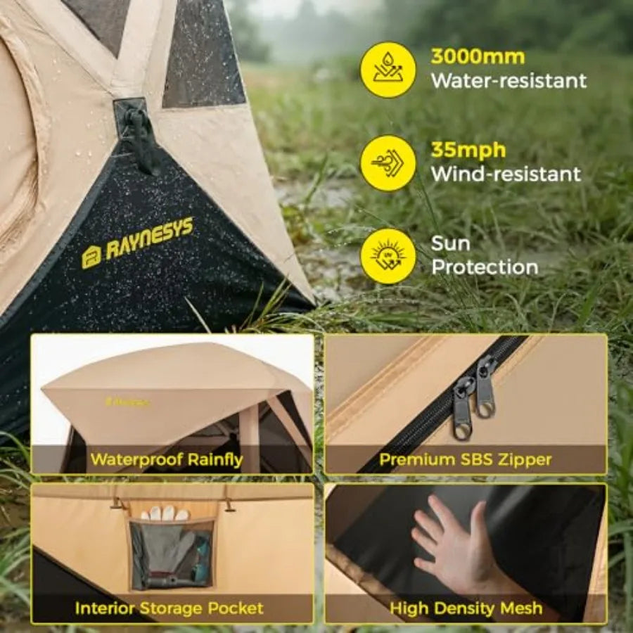 Camping Tent 4 Person Tent for Camping