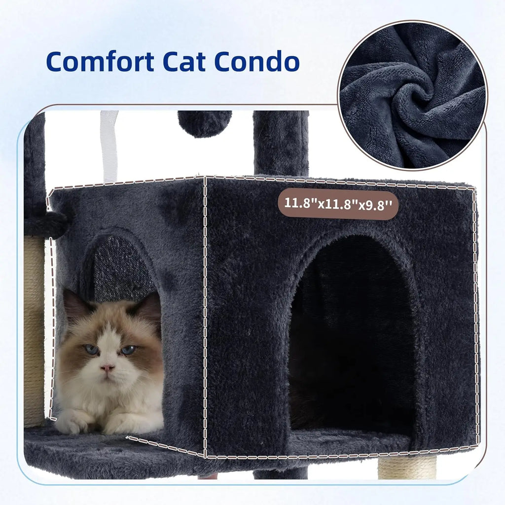 Cat Tree Tower for Indoor Cats