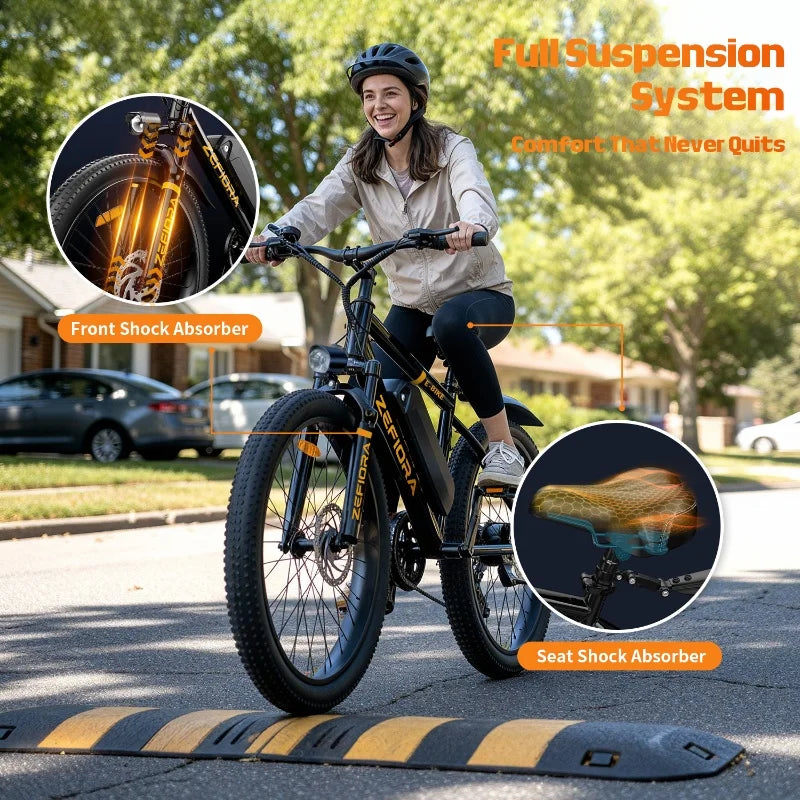 Mountain Electric Bicycle Outdoor Sports Fat Tire Motorcycle