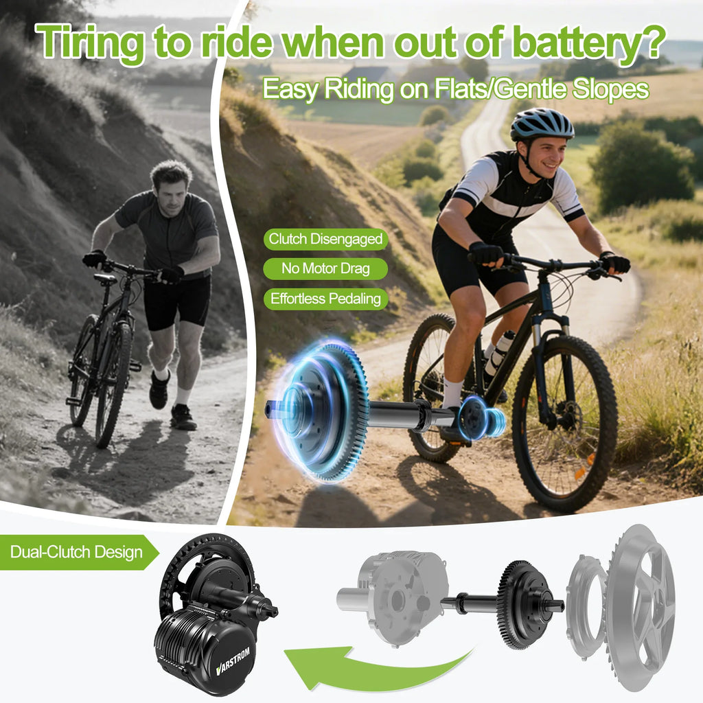 Electric Bicycle Central Mid Motor With Torque Sensor