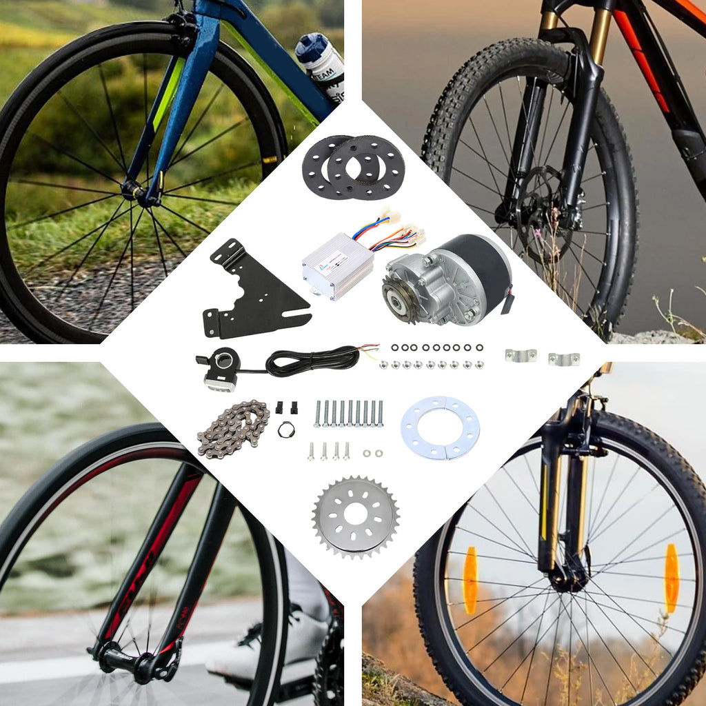 Left Side Drive Motor Kit Mountain Bike Conversion