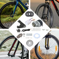 Left Side Drive Motor Kit Mountain Bike Conversion