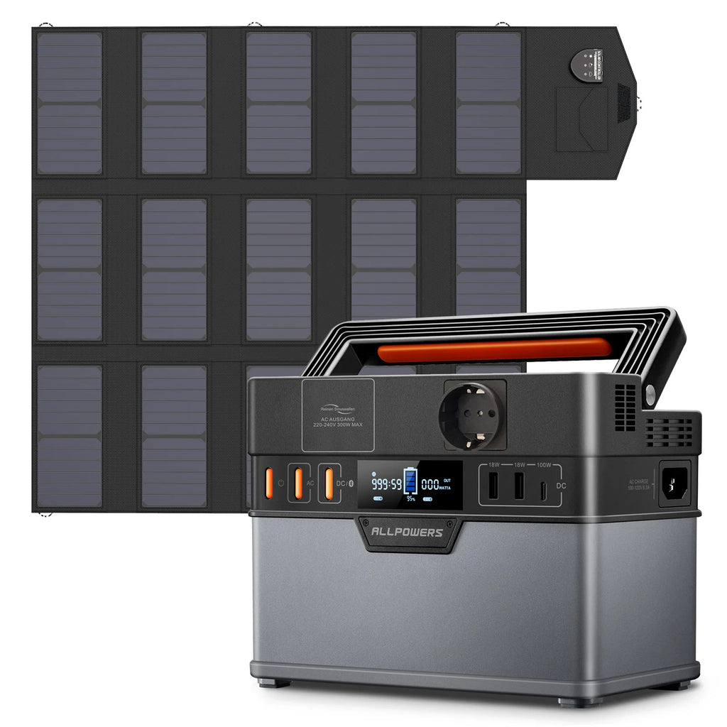 Portable Power Station 288Wh Solar Generator