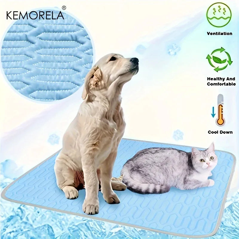 2025 Upgraded Ice-Cool Summer Pet Cooling Mat