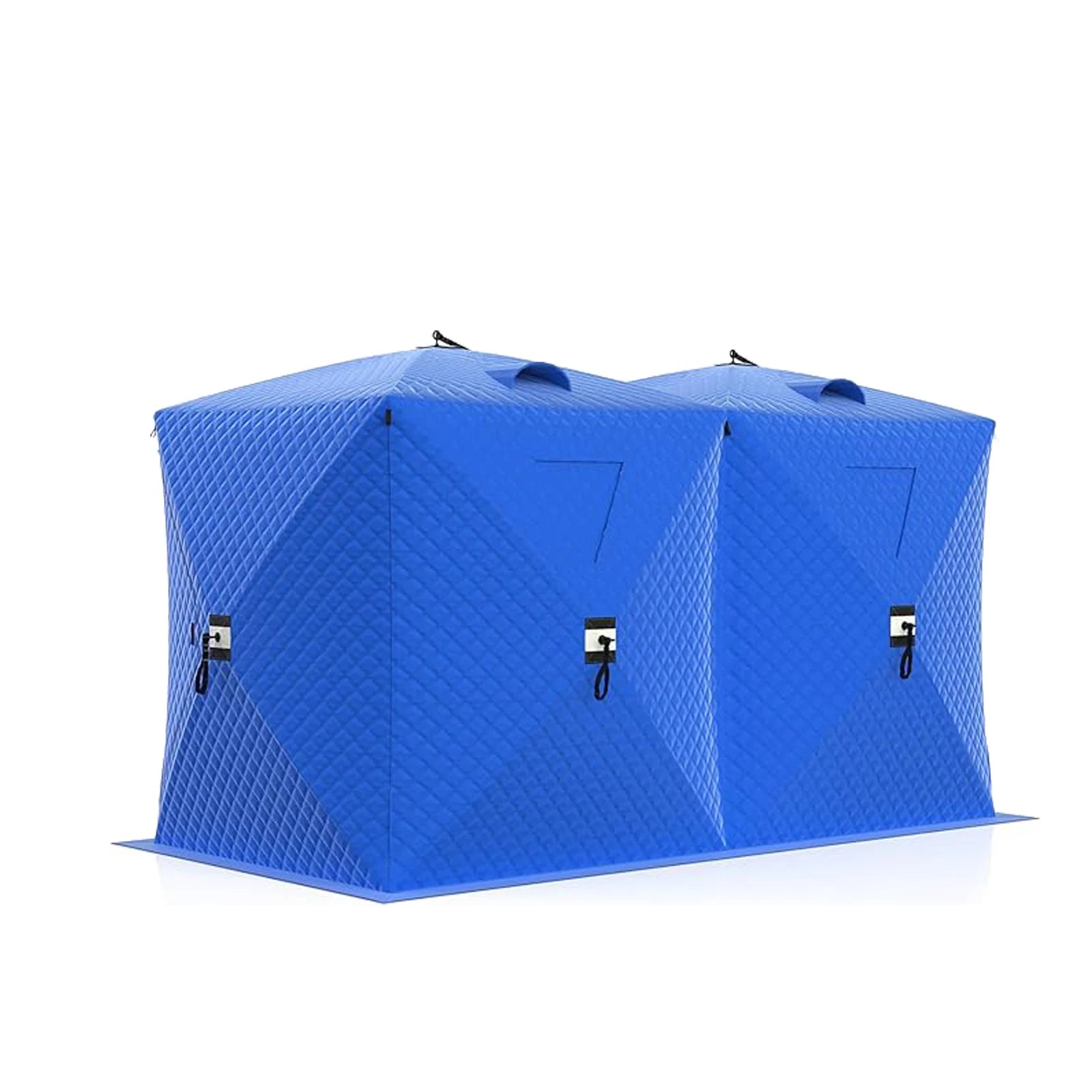 Insulated Pop-Up Ice Fishing Tent, 6-8 Person