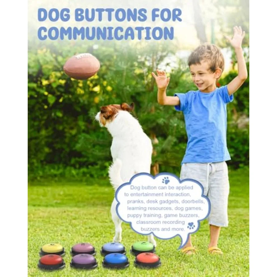 Recordable Voice Pet Buzzer Training Buttons
