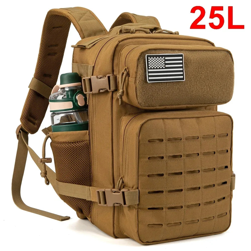 25L Tactical Backpack Outdoor Bag Fitness Backpack