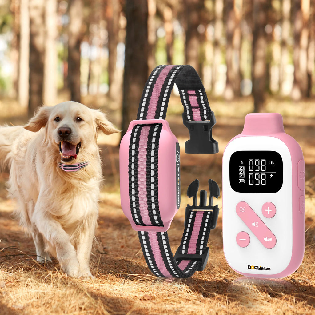 No Shock Dog Training Collar with Remote