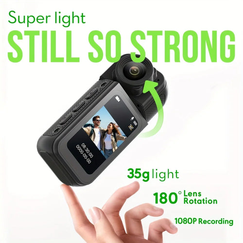 2.7K Thumb Camera | Magnetic Pocket Outdoor Action Camera