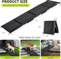 Dog Ramp for Car, Large Folding Pet Stair Ramps