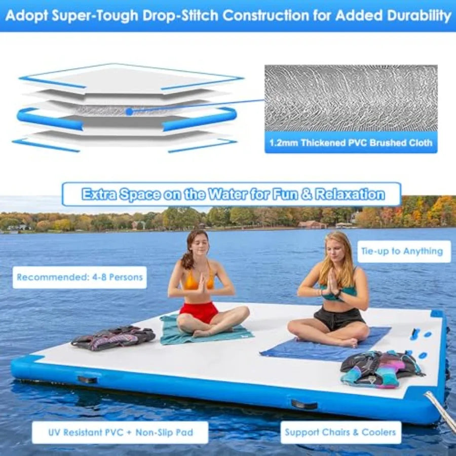 6ft Floating Dock Water Platform