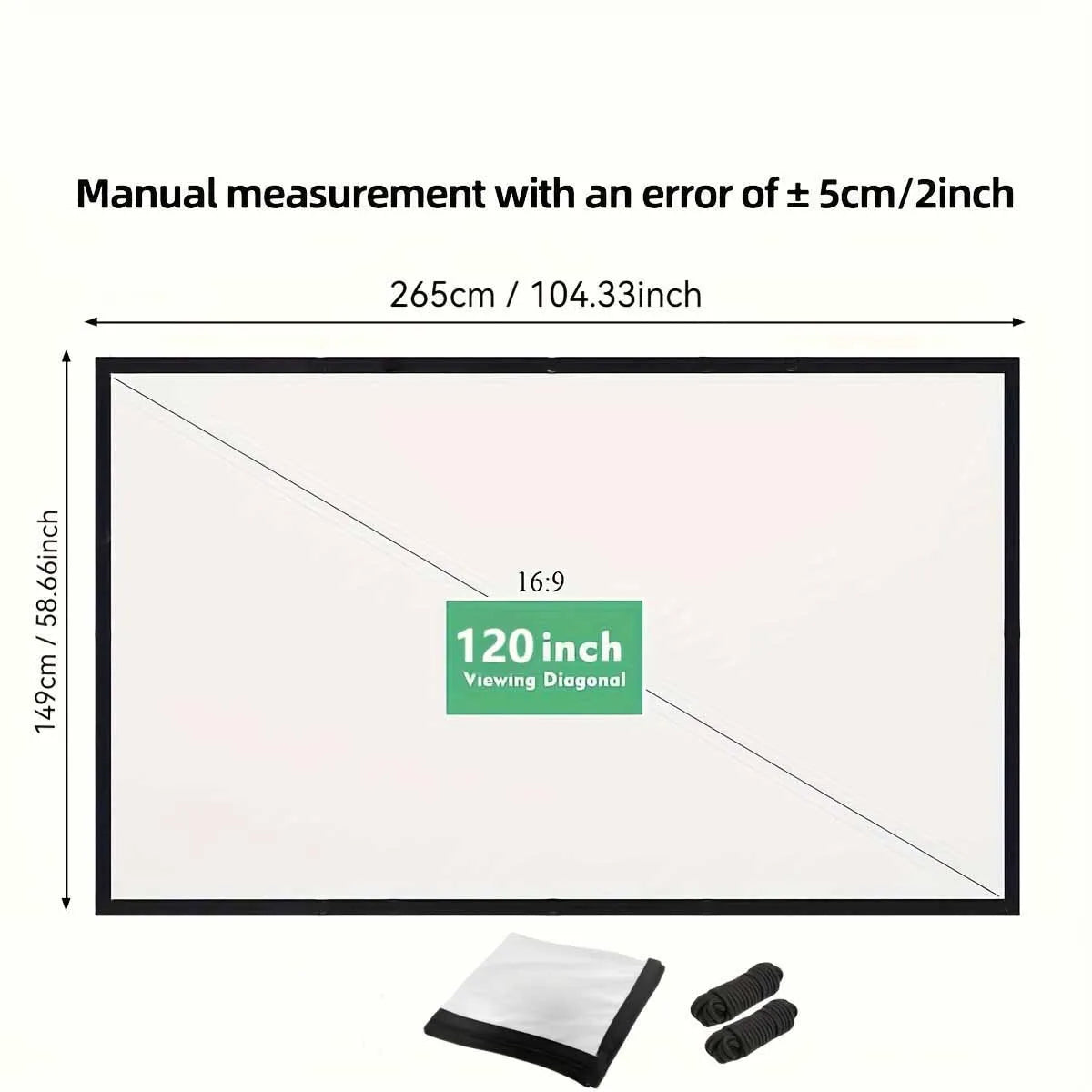 Portable Outdoor Movie Projector with Built-in Wi-Fi