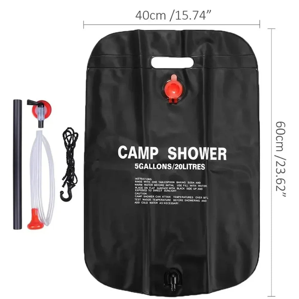 Large Capacity 20L Outdoor Shower Bag