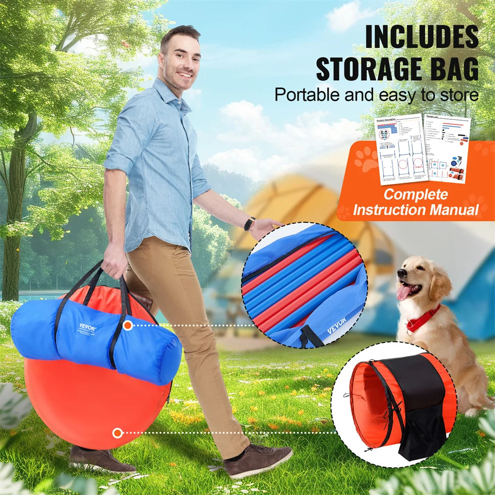 Dog Agility Training Equipment 7 PCS