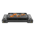 2500W Portable Camping Stove 2 Burners Camping Stove with Baking Tray