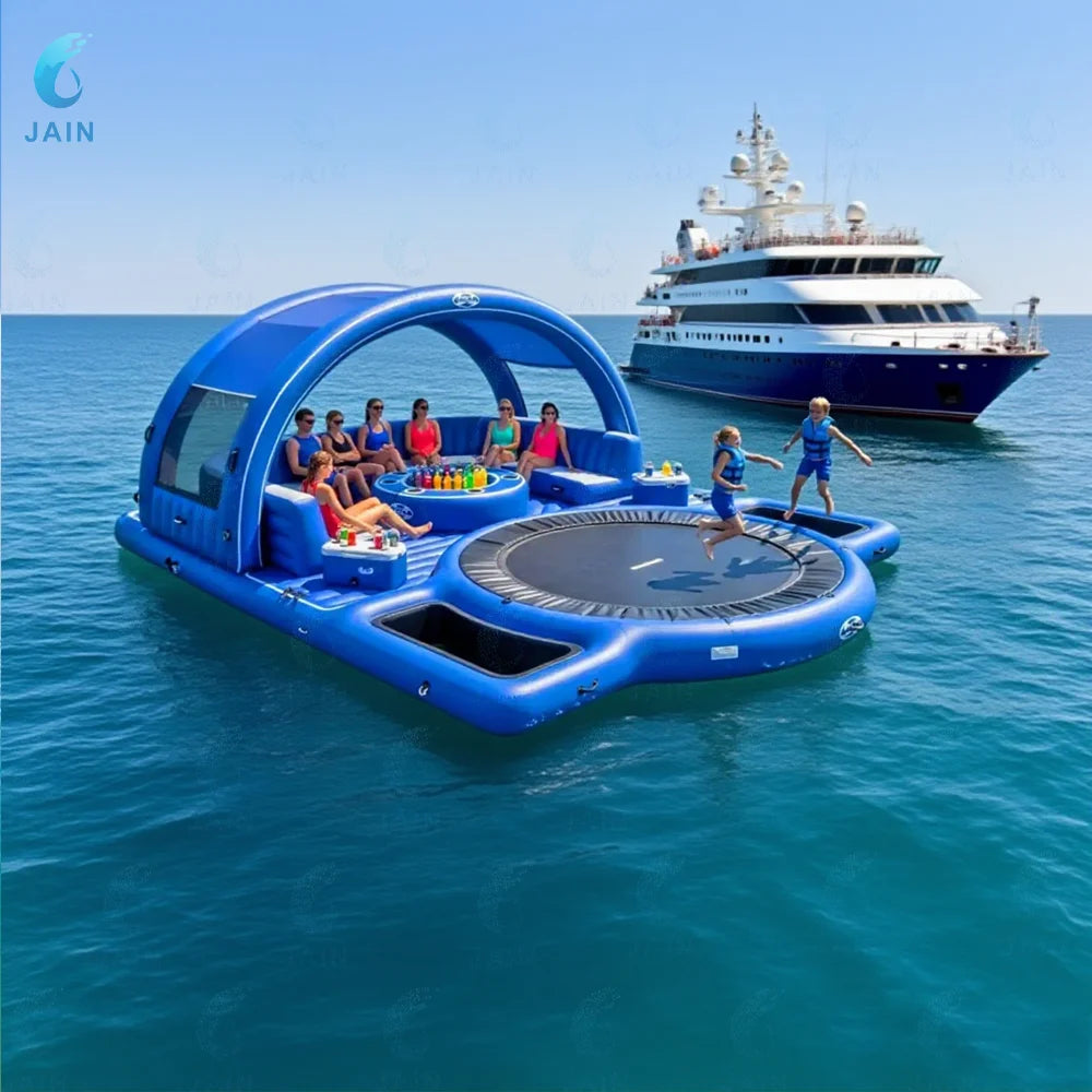 Large Water Platform Island Water Leisure Floating Dock