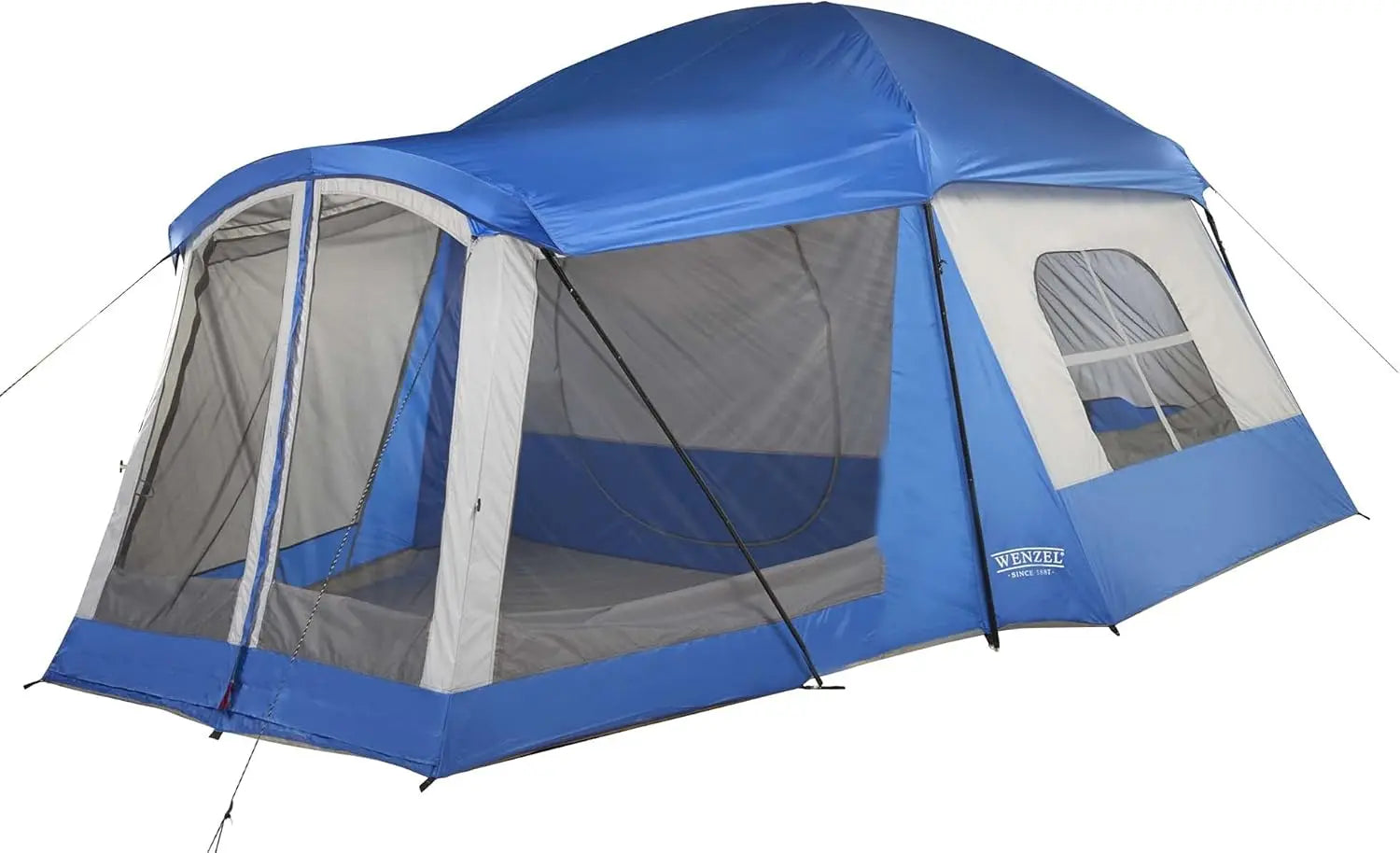 8-Person Water-Resistant Family Camping Tent