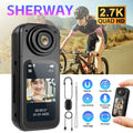 2.7K Thumb Camera | Magnetic Pocket Outdoor Action Camera