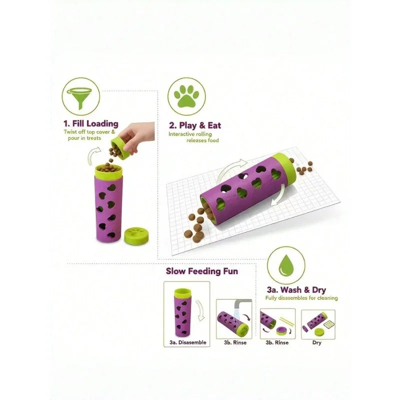 1pc New Detachable Pet Slow Feeder Toy
