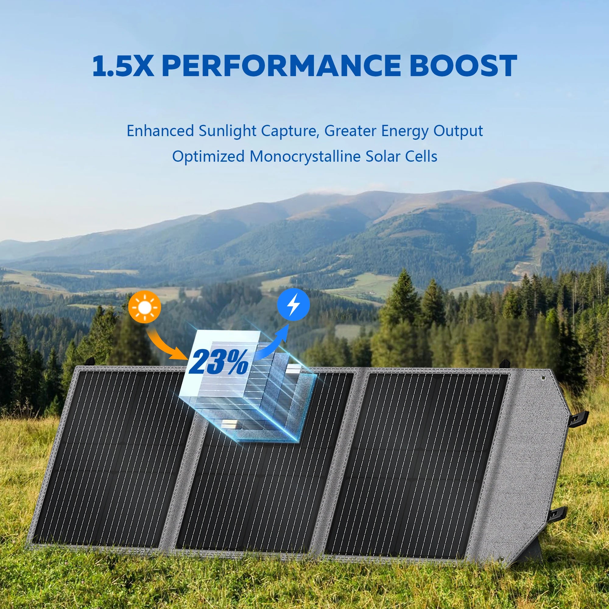 Camping Power Station 500W Portable Solar Generator