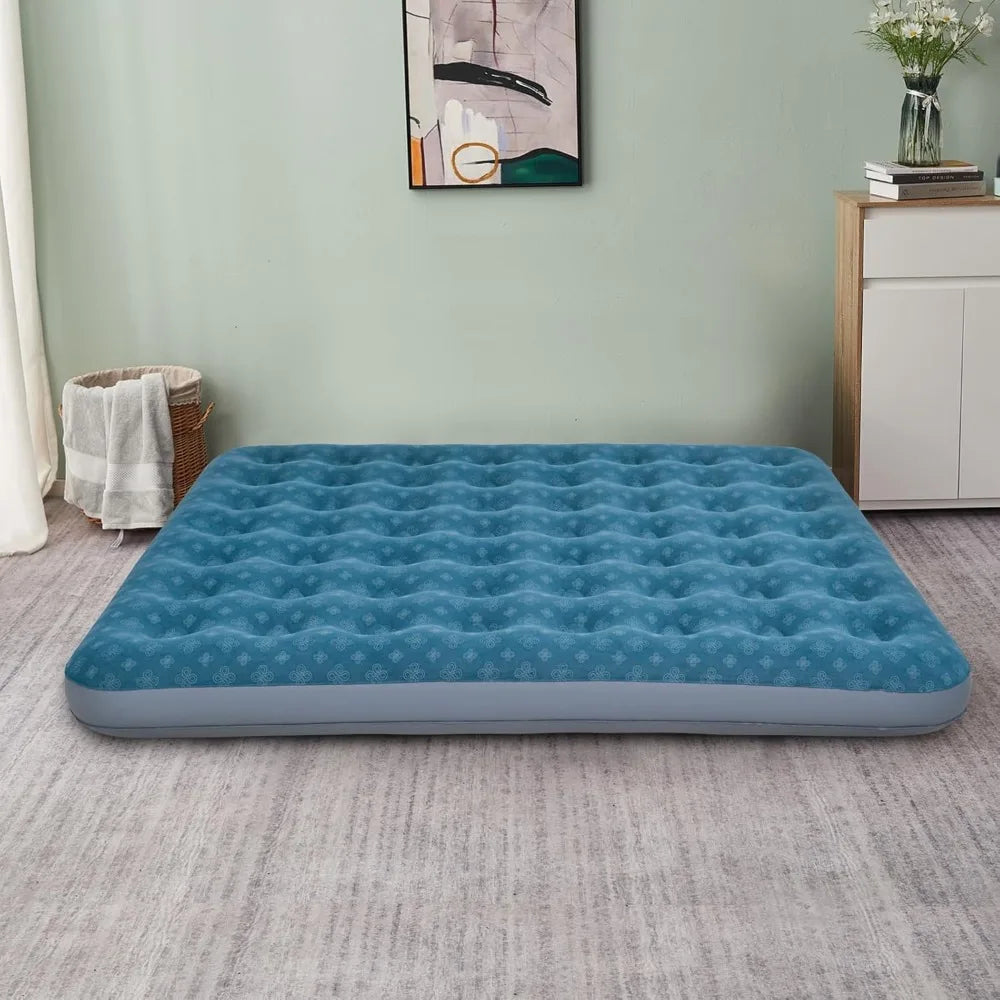 King Size Air Mattress Inflatable Bed Sleeping Pad for Camping