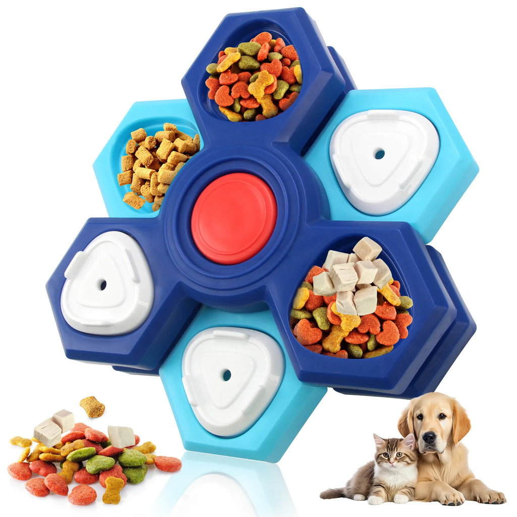 Dog Puzzle Toys Interactive Slow Food Tray