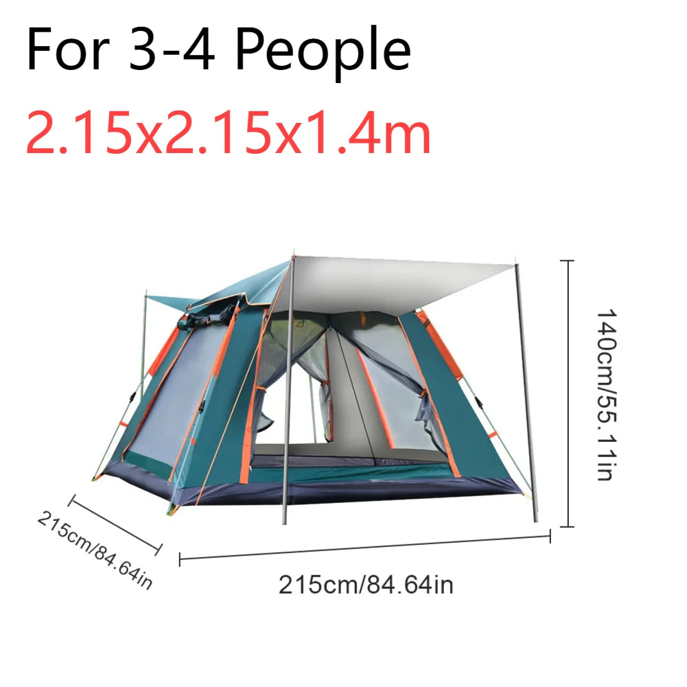 Portable Beach Shower Tent 3-4/4-6 People