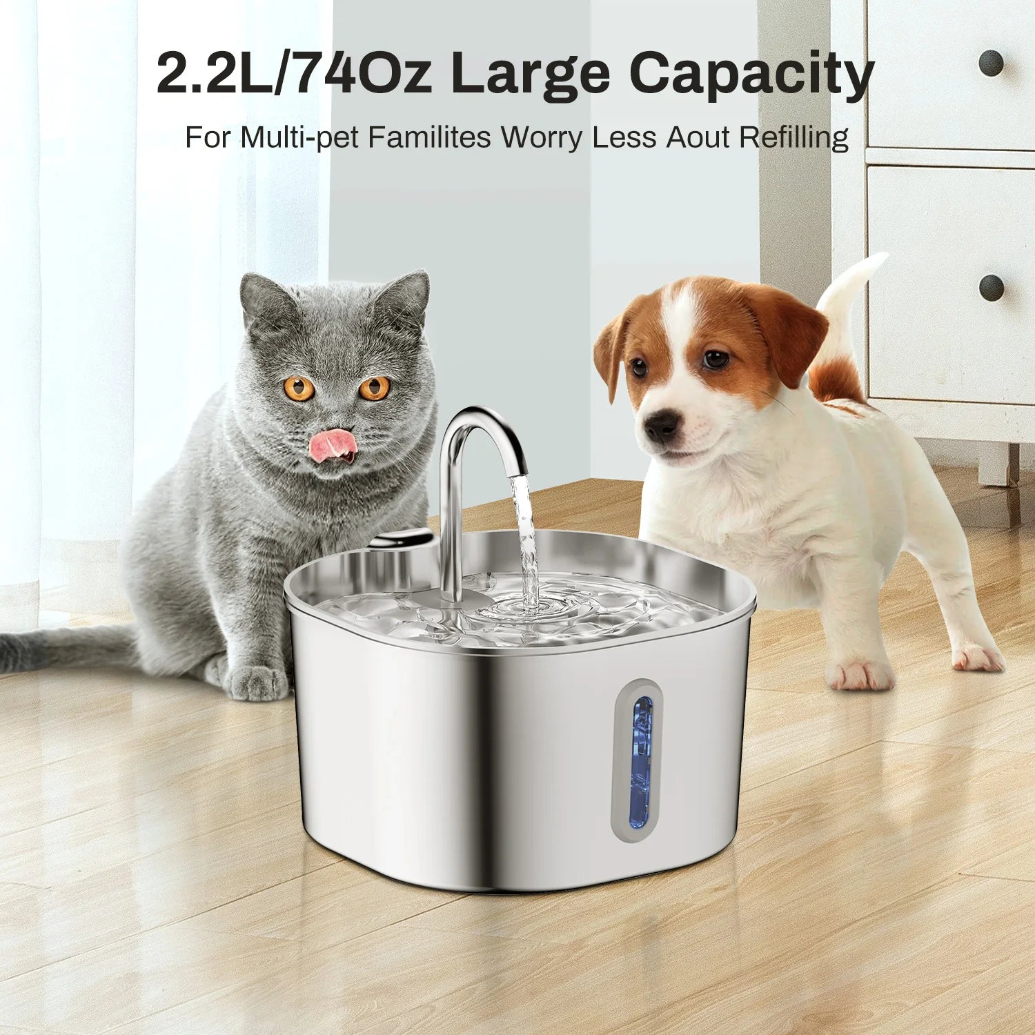 Automatic Pet Water Auto Drinking Fountain