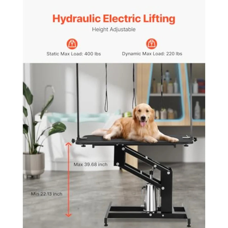 Hydraulic Pet Grooming Table 400LBS