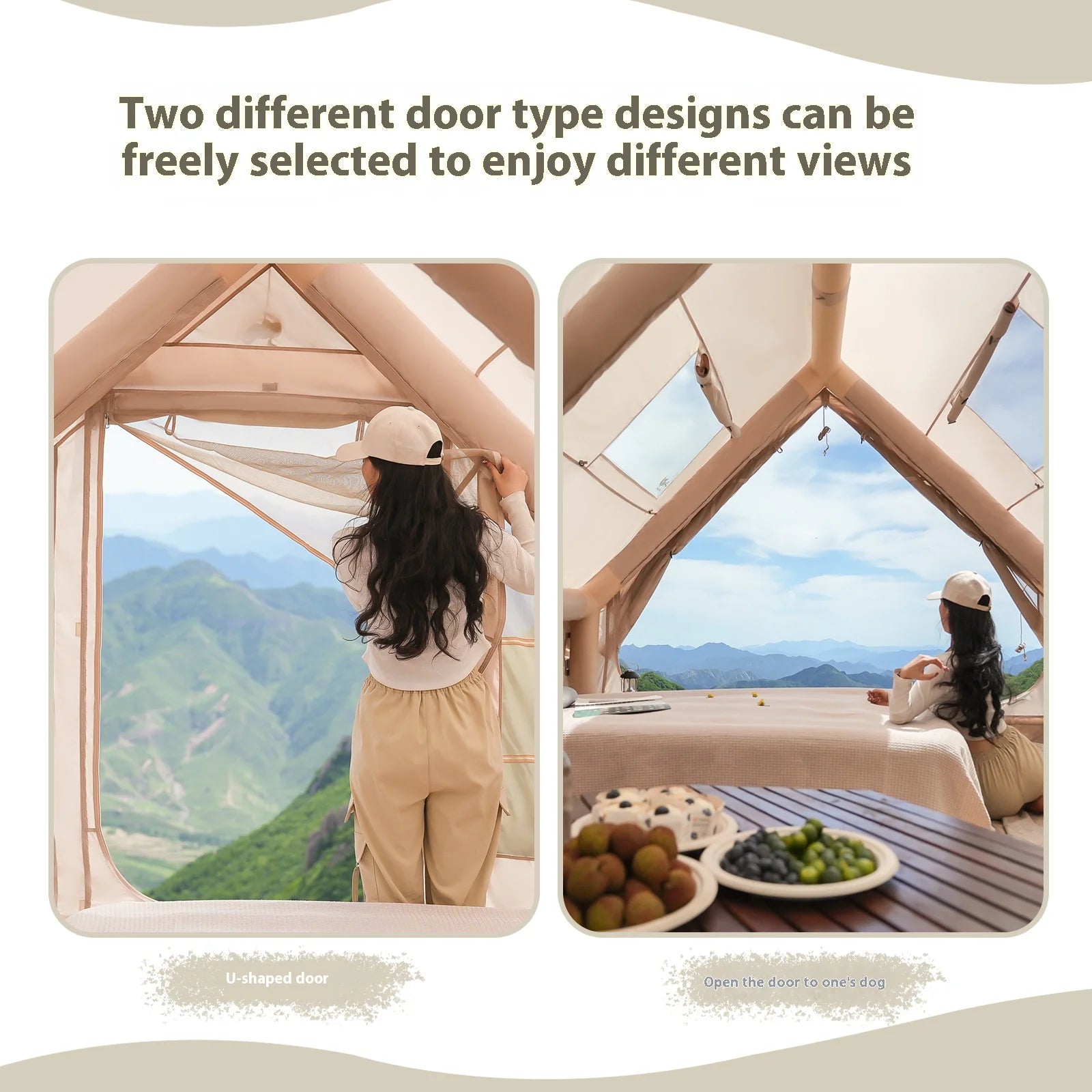 Inflatable Tents For Adult Camping, Luxury Camping Tents.