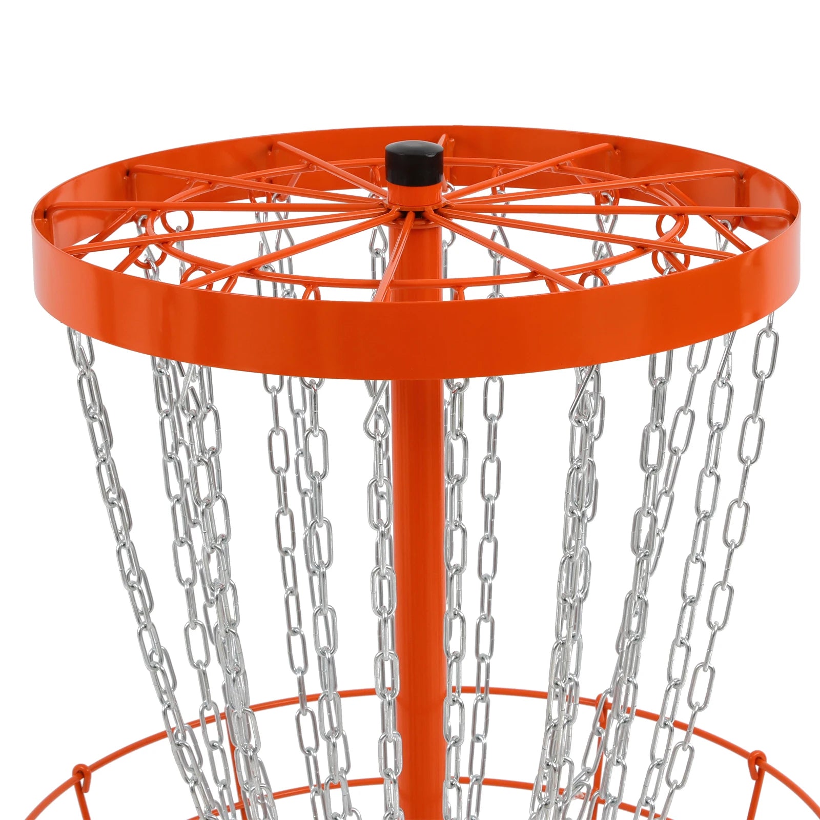 Portable Disc Golf Basket 24 Chains