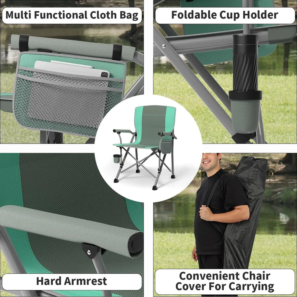 Oversized Camping Chair for Adults Heavy Duty