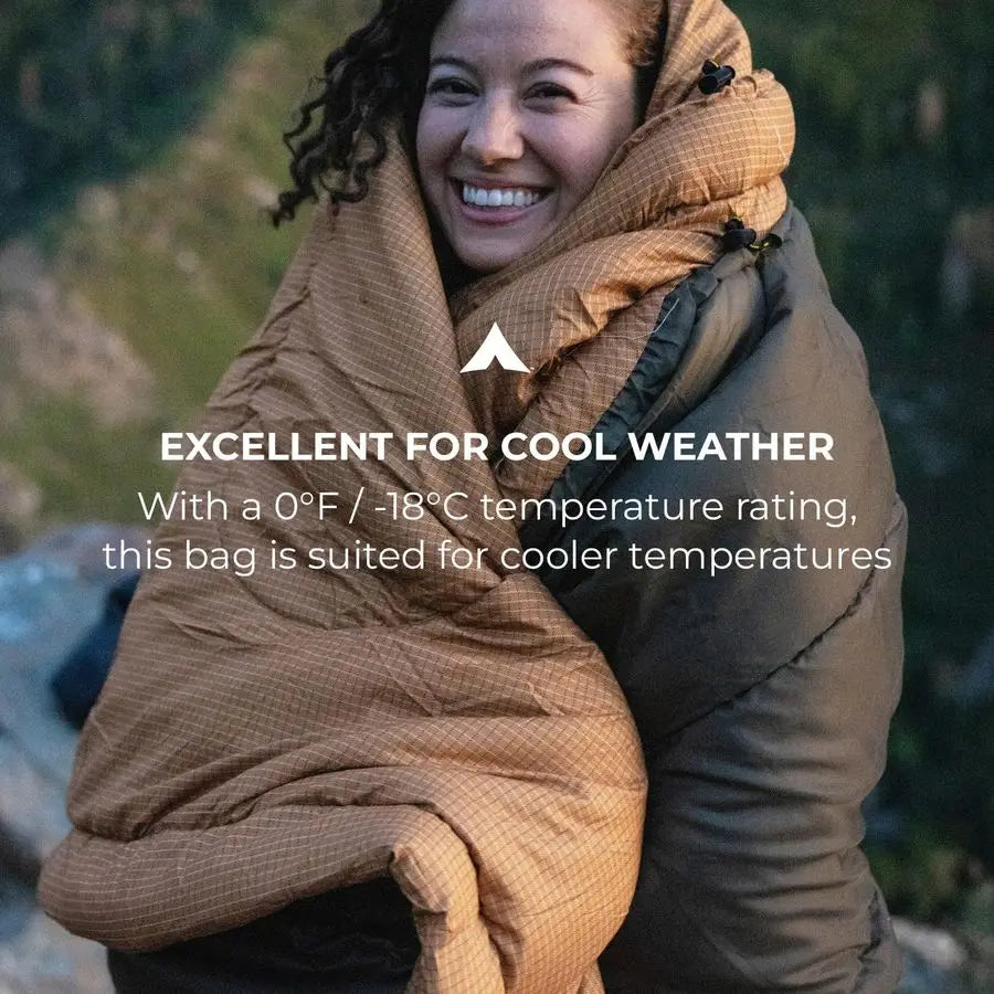 All Weather Bag for Adults and Kids, Camping Made Easy and Warm, Travel Sack