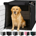 Durable Dog Crate Cover with Light Reducing Design