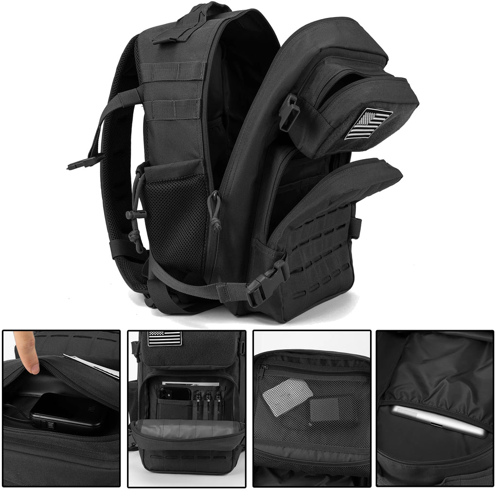 25L Tactical Backpack Outdoor Bag Fitness Backpack