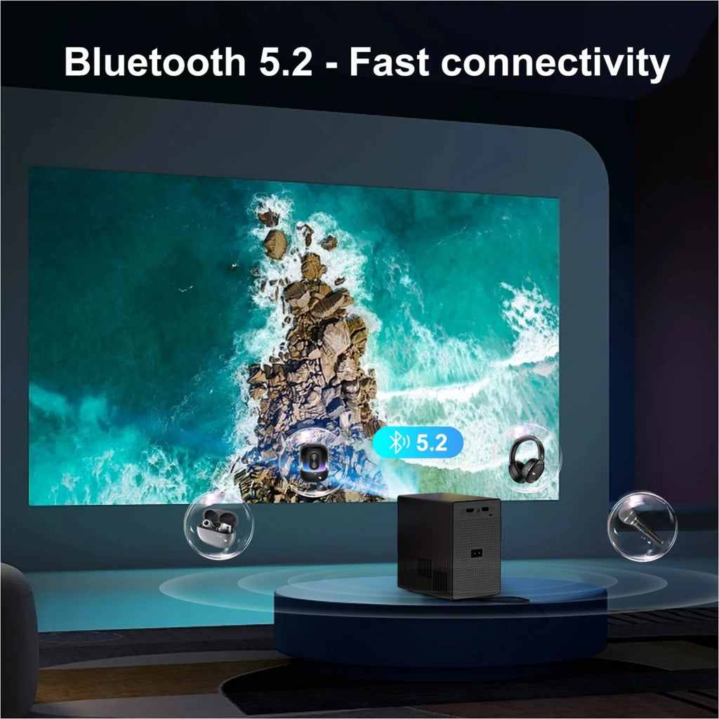 Outdoor Movie Projector for Home Theater