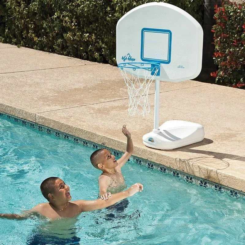 Poolside Basketball and Volleyball Game Set