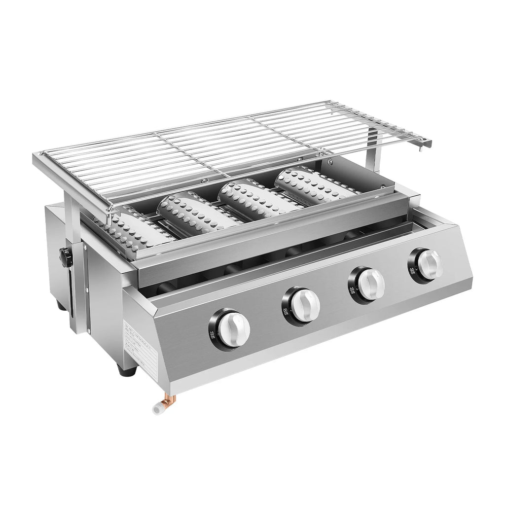 Stainless Steel Smokeless Barbecue Grill